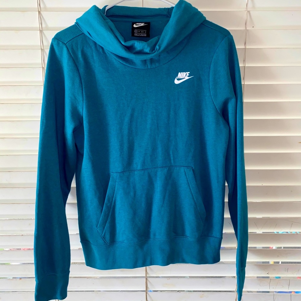 Turtle neck Nike hoodie